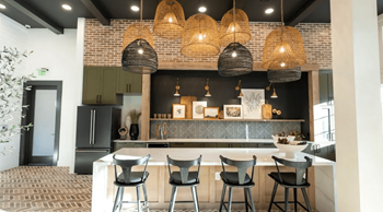 Elegant resident clubroom